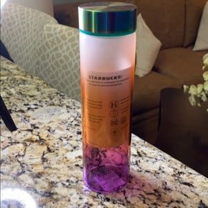 Starbucks Colorful Ombré Water Bottle